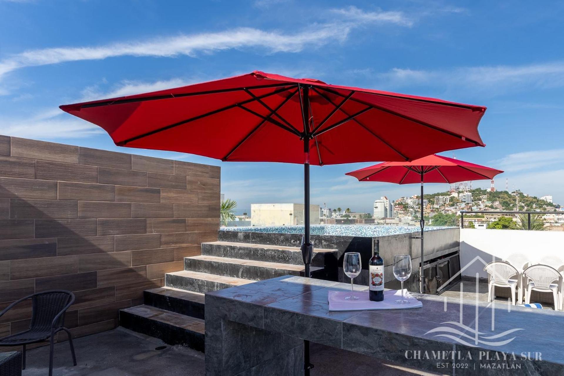 New & Comfy, 5 Star Area, Walk 2 Beach, Pool, Views, King Bed Mazatlán Exterior foto